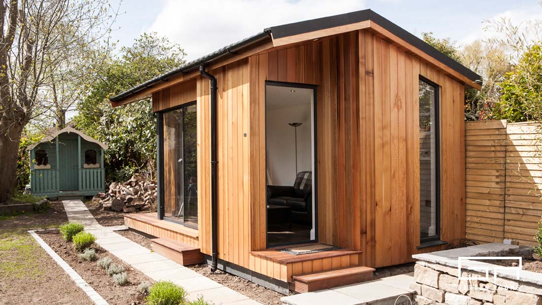 1. Cube Pitched Roof - Garden Rooms - Dublin Designs