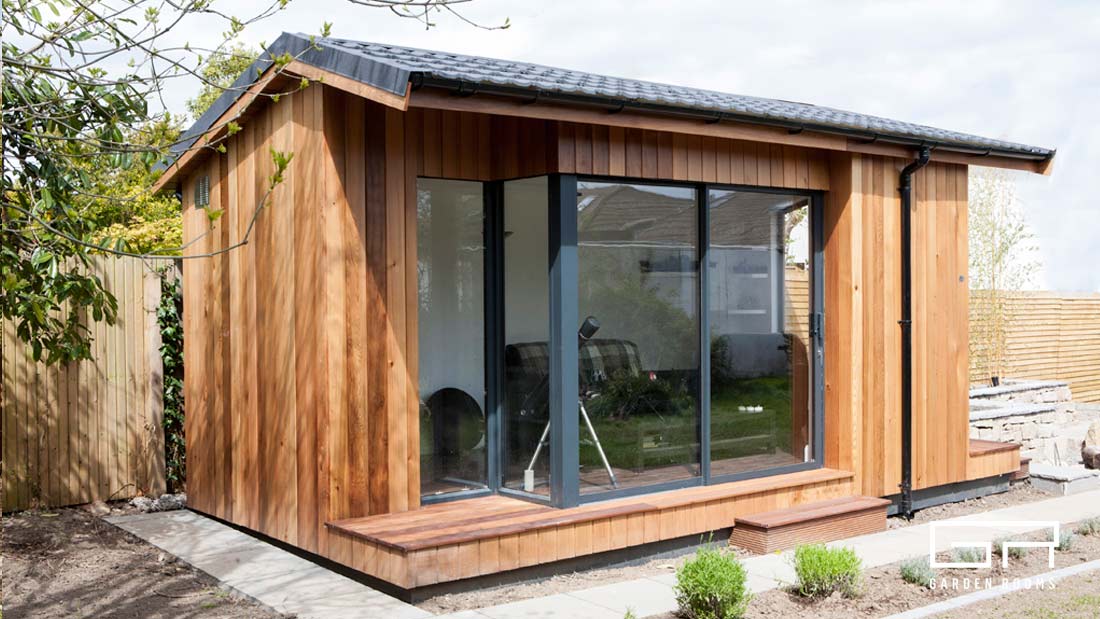 3. Cube Pitched Roof - Garden Rooms - Dublin Designs