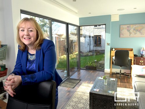 Home Office and Cinema Case Study - Niamh O'Carroll - Garden Rooms