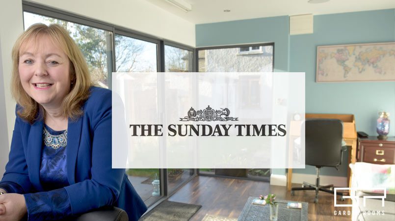 Garden Rooms Press - Sunday Times - Go to the work up the garden path