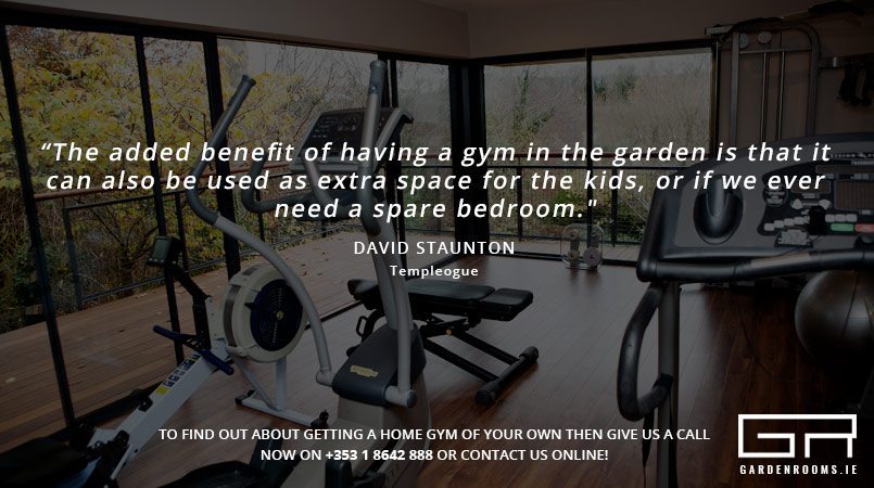 Home Gym Testimonials - Garden Room