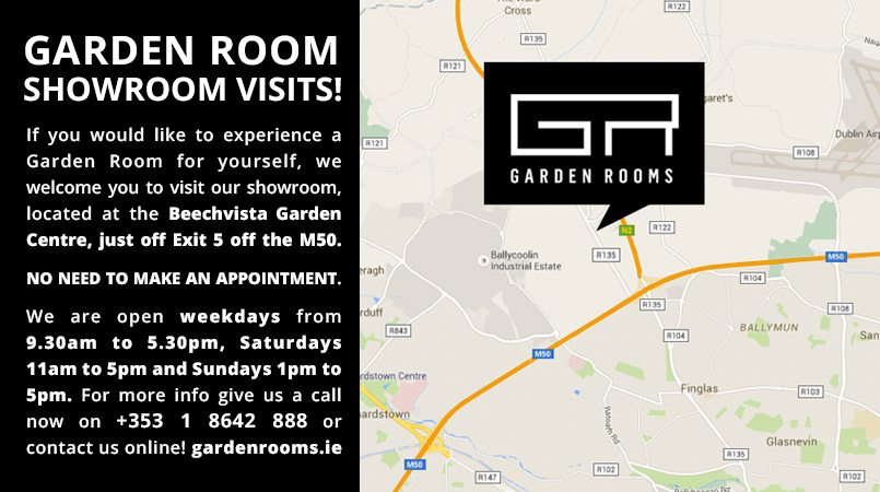 Garden Room Showroom Visit - Garden Room Address
