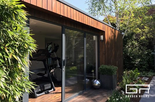 Home Gym - Garden Rooms Case Study