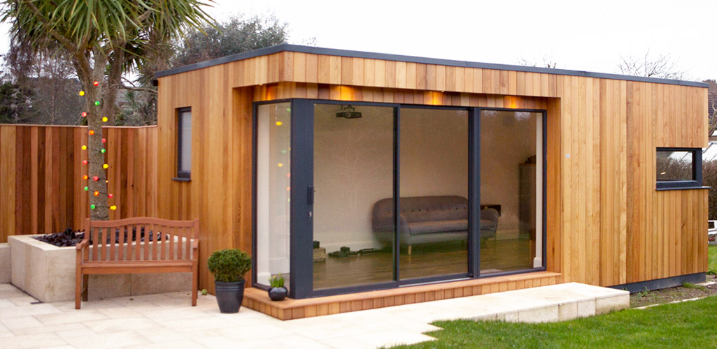 Cube Range - External Shot - Garden Rooms Ireland