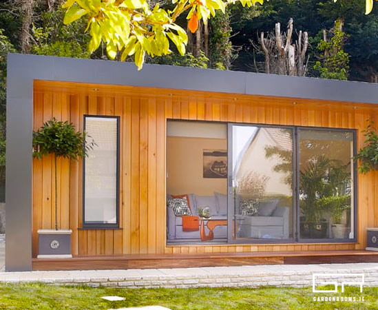 No More Shut Door - Rise Garden Home Office - Garden Rooms