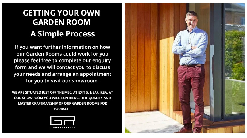 Garden Room Showroom - M50 Exit 5 - Dublin