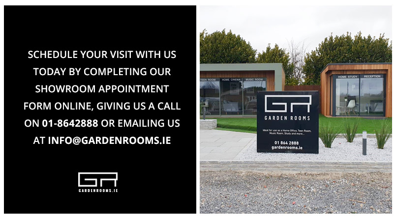 Showroom Gardenrooms Ireland - Luxury Garden Rooms