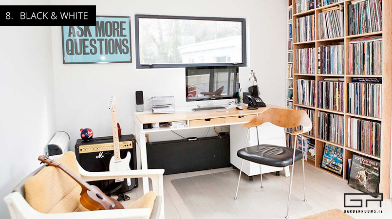 8. Black and White - Style Garden Room Dublin