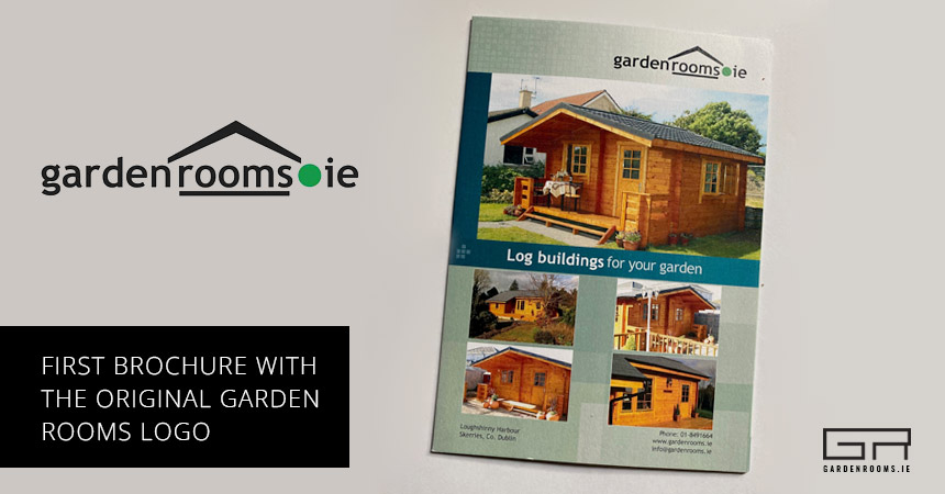 First Brochure Original Garden Room Logo