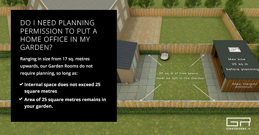 Do I need Planning Permission Put Home Office my Garden - Ireland