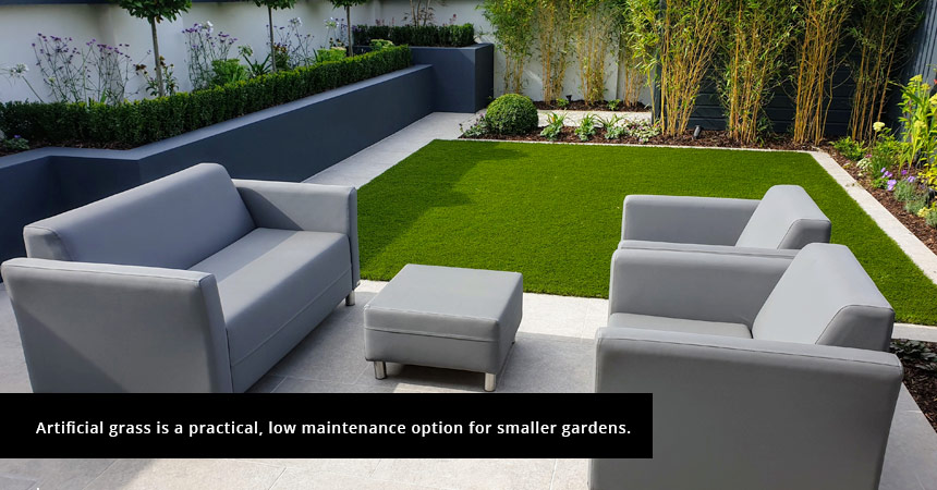 Installation Artificial Grass Ireland - LandArt - GardenRooms