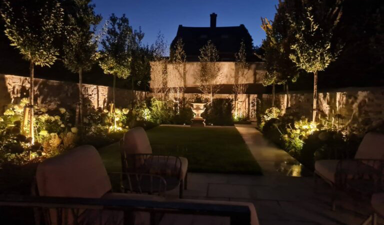 Garden lighting is a really important aspect of garden design
