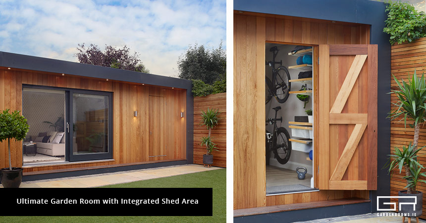 Integrated Shed Garden Room