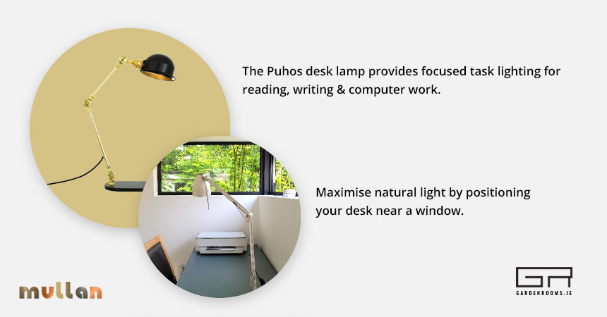 Garden Rooms Lighting - Home Office 3