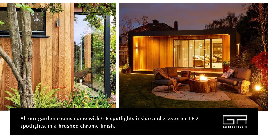 Lighting Ideas Garden Rooms Ireland - 1