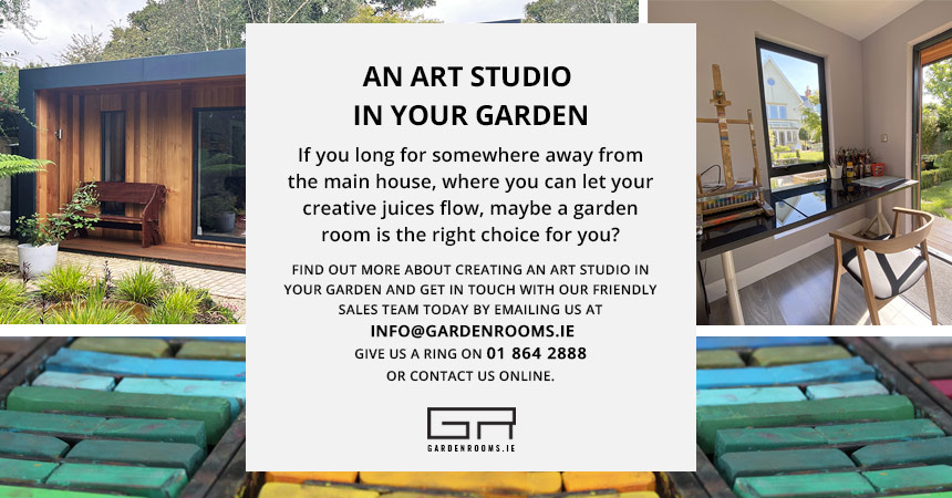 Art Studio Garden - Ireland Garden Rooms