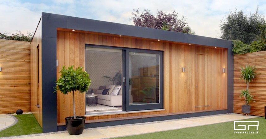 Garden Room Wood - Cedar Cladding Dublin