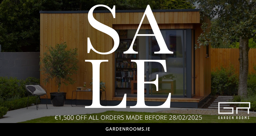 Spring Sale Garden Rooms Ireland 2025